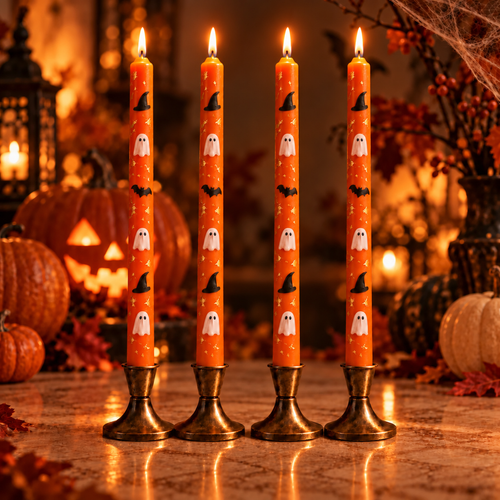 Halloween | 4'lü Şamdan