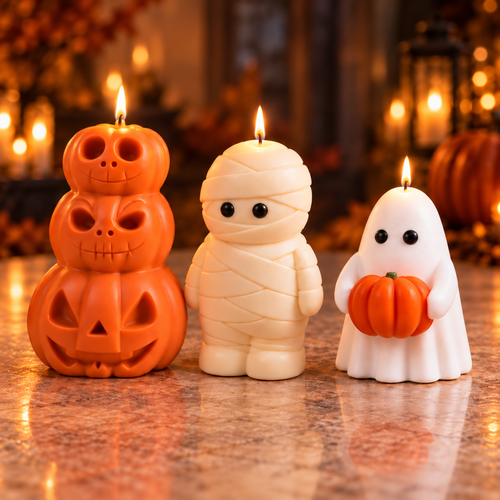 Halloween | 3'lü Dekoratif Figür Set