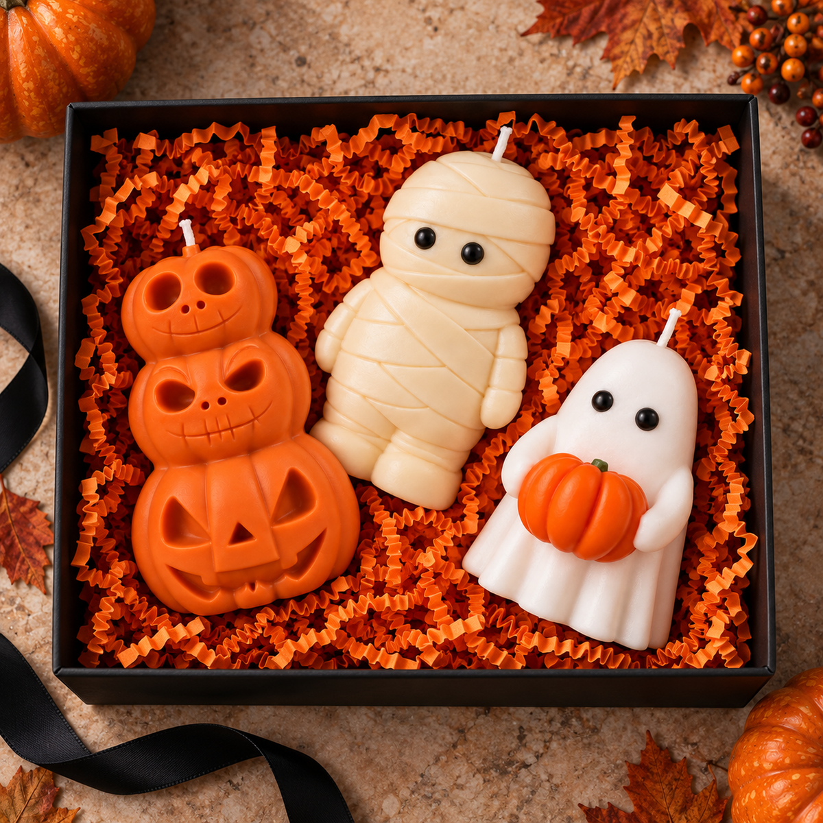 Halloween | 3'lü Dekoratif Figür Set