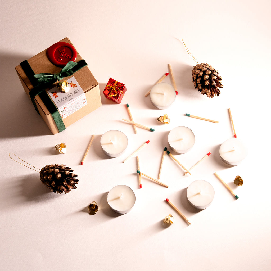WINTER COLLECTION 6'LI TEALIGHT SET